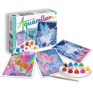 Zestaw do malowania Aquarellum - Pegazy, SentoSphere