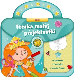 Teczka małej projektantki  - Butik, Yoyo Books