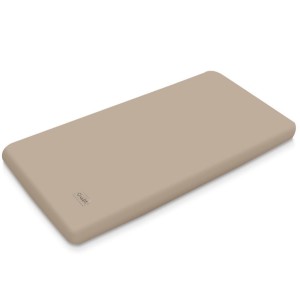 Prześcieradło do łóżeczka 60x120 Beżowe z bawełny organicznej, Albero Mio