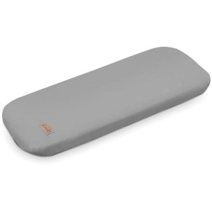 Prześcieradło do gondoli z bawełny organicznej Szare, Albero Mio