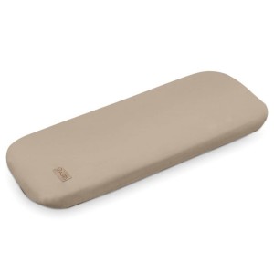 Prześcieradło do gondoli z bawełny organicznej Beżowe, Albero Mio