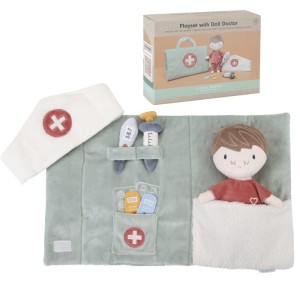 Zestaw do zabawy w lekarza z lalką Doktor, Little Dutch