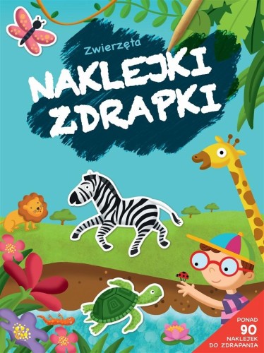 naklejki zdrapki zwierzęta