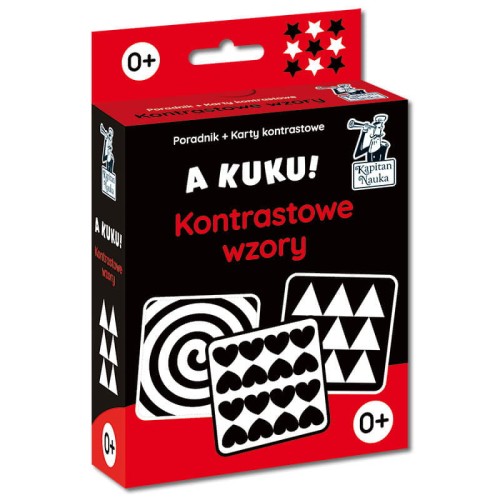 kapitan nauka kontrastowe karty wzory