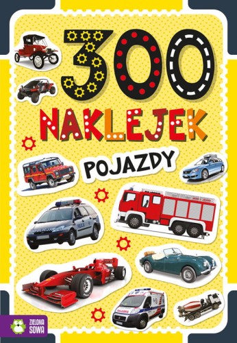 300 naklejek pojazdy