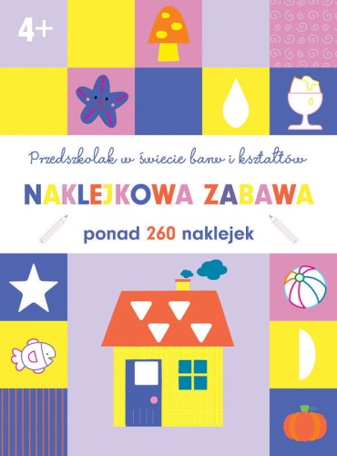 naklejkowa zabawa kształtami