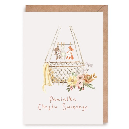 Kartka okolicznościowa Chrzest Święty