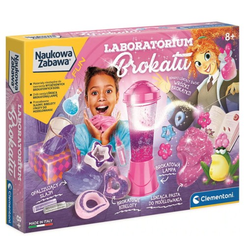 clementoni laboratorium brokatu