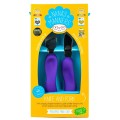 Nanas manners etap 3 purple sztućce