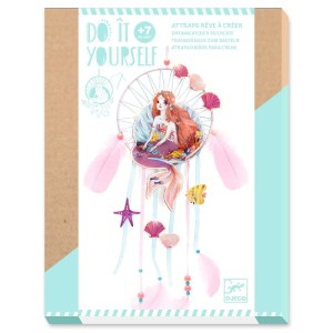 Zestaw artystyczny Zrób To Sam - Łapacz Snów Syrenka, Djeco