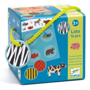 Gra edukacyjna Lotto Małe Zwierzątka, Djeco