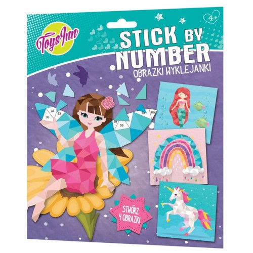 wyklejanki po numerach