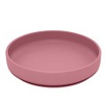 petite and mars talerzyk silikonowy dusty rose