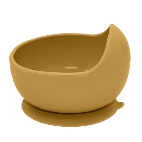 petite and mars miseczka silikonowa z przyssawką intense ochre