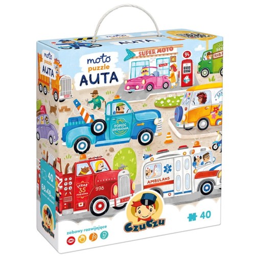 czuczu puzzle auta