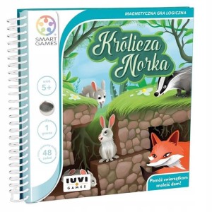 Magnetyczna gra logiczna - Królicza norka 5+, Smart Games
