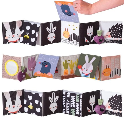 Taf Toys książeczka do łóżeczka urban garden