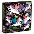 Mudpuppy puzzle jednorożce świecące w ciemności