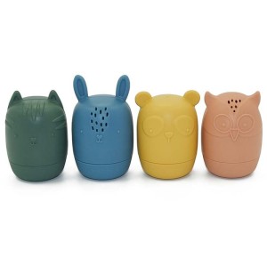 Silikonowe zabawki kąpielowe Zwierzątka Amigos, Petite&Mars