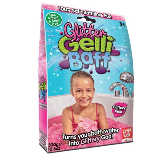 Zimpli kids proszek do wody gelli baff glitter różowy