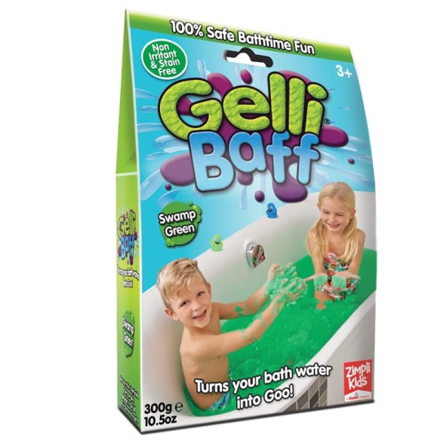 Zimpli Kids proszek do kąpieli zielony gelli baff