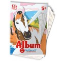 Sabbiarelli album do kolorowania piaskiem konie