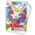 Sabbiarelli album do malowania piaskiem jednorożce