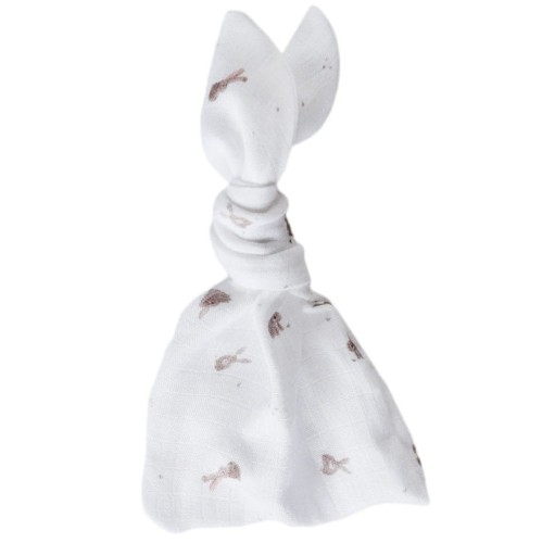 Lullalove przytulanka doudou króliczki