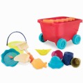 B.toys wózek czerwony z akcesoriami do piasku
