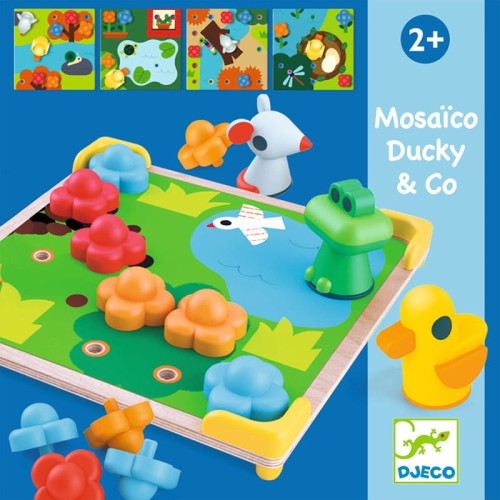Djeco mozaika ducky & co