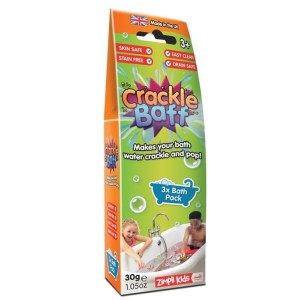Strzelający proszek do kąpieli Crackle Baff Colours 3 kolory, Zimpli Kids