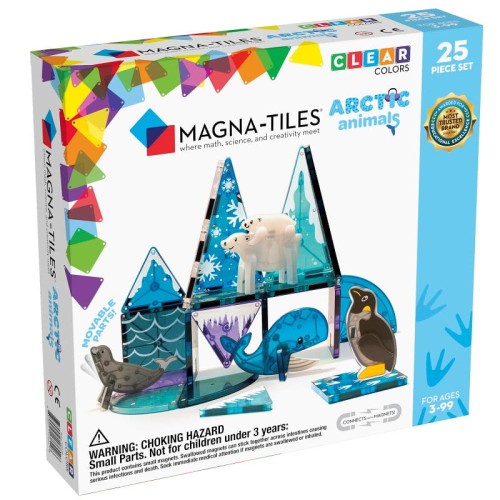 Magna tiles klocki magentczne arctic animals
