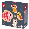 Janod puzzle progresywne zwierzęta domowe