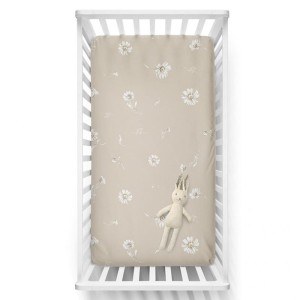 Prześcieradło bawełniane do łóżeczka 60x120 Goose Family, BabySteps