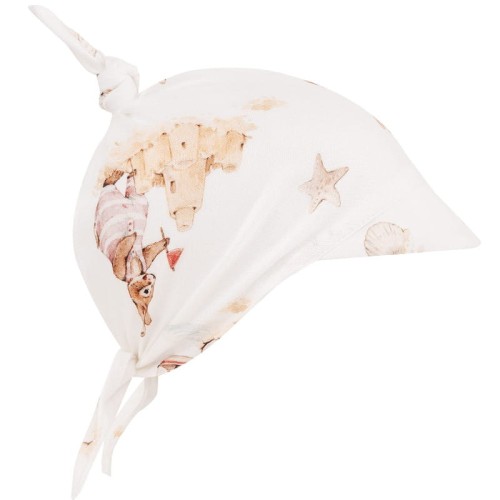 samiboo bambusowa chustka z daszkiem saint tropez pink