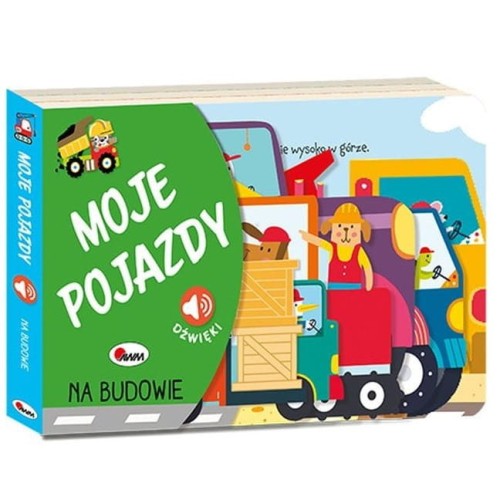 książeczka pojazdy na budowie z dźwiękami