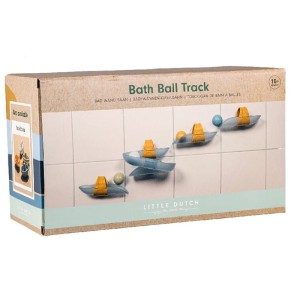 Zabawka do kąpieli - kulodrom wodny Blue, Little Dutch