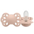 bibs smoczek silikonowy infinity blush