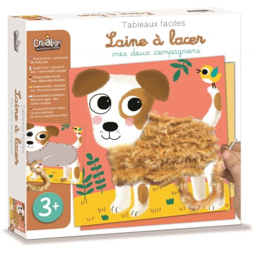 crea lign puszyste zwięrzeta z farmy