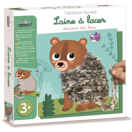 crea lign puszyste zwierzęta z lasu