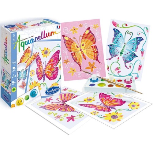 aquarellum mini motylki