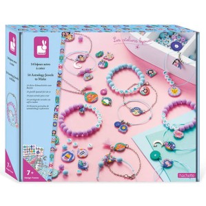 Zestaw kreatywny do tworzenia biżuterii Znaki Zodiaku, Janod