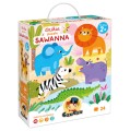 czuczu dzikie puzzle sawanna