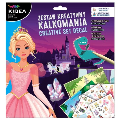 kidea kalkomania księżniczki