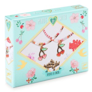 Zestaw do tworzenia bransoletek przyjaźni Wisienki, Djeco