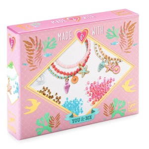 Zestaw do tworzenia bransoletek przyjaźni Syrenki, Djeco