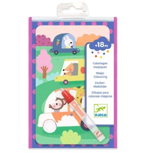 Wodne kolorowanki W Drodze 18m+, Djeco