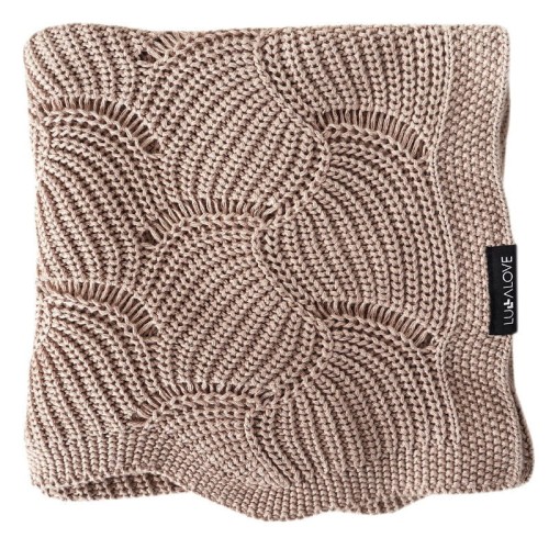 Lullalove koc muszelka karmel