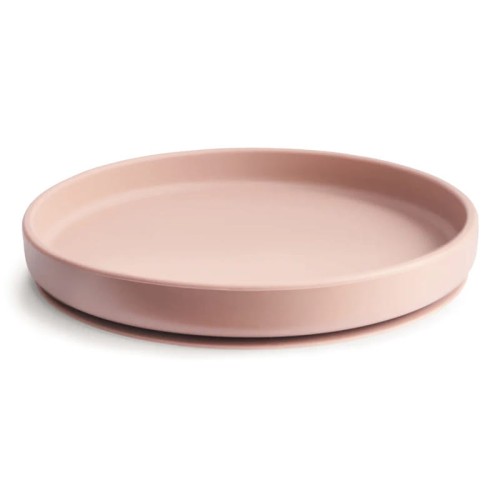 Mushie talerzyk silikonowy classic blush