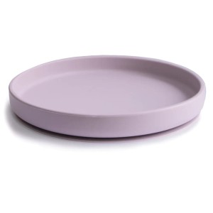Talerzyk silikonowy z przyssawką Classic Soft Lilac, Mushie